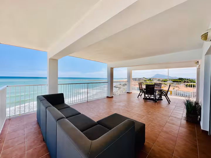 Sea View Apartment Rental in Denia - On Les Deveses Beach