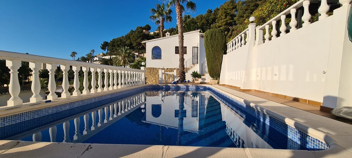 Villa Rental in Moraira - Private Pool and Sea Views